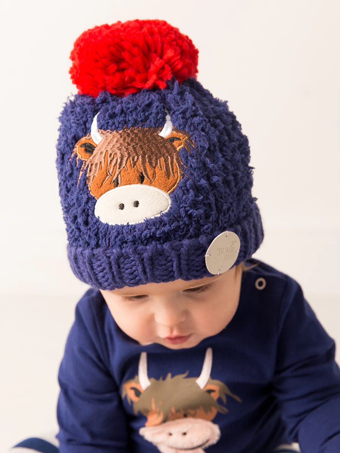 Hamish Highland Cow Winter Hat - Image 2