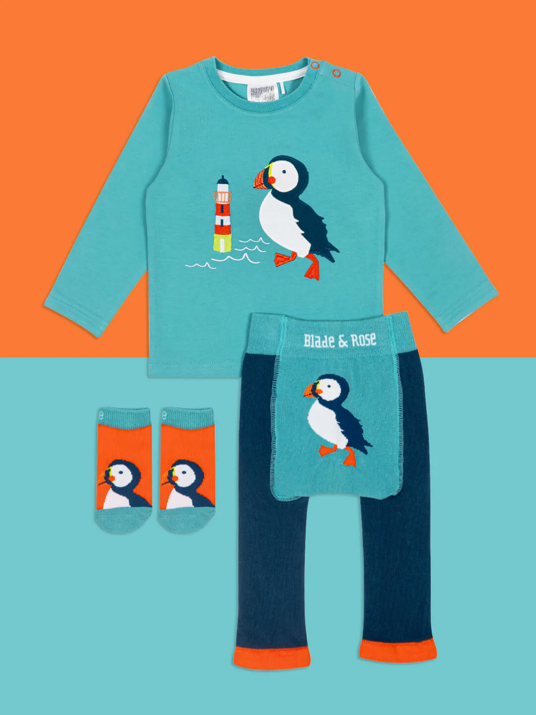 Junior Kenzie the Puffin Top - Image 2