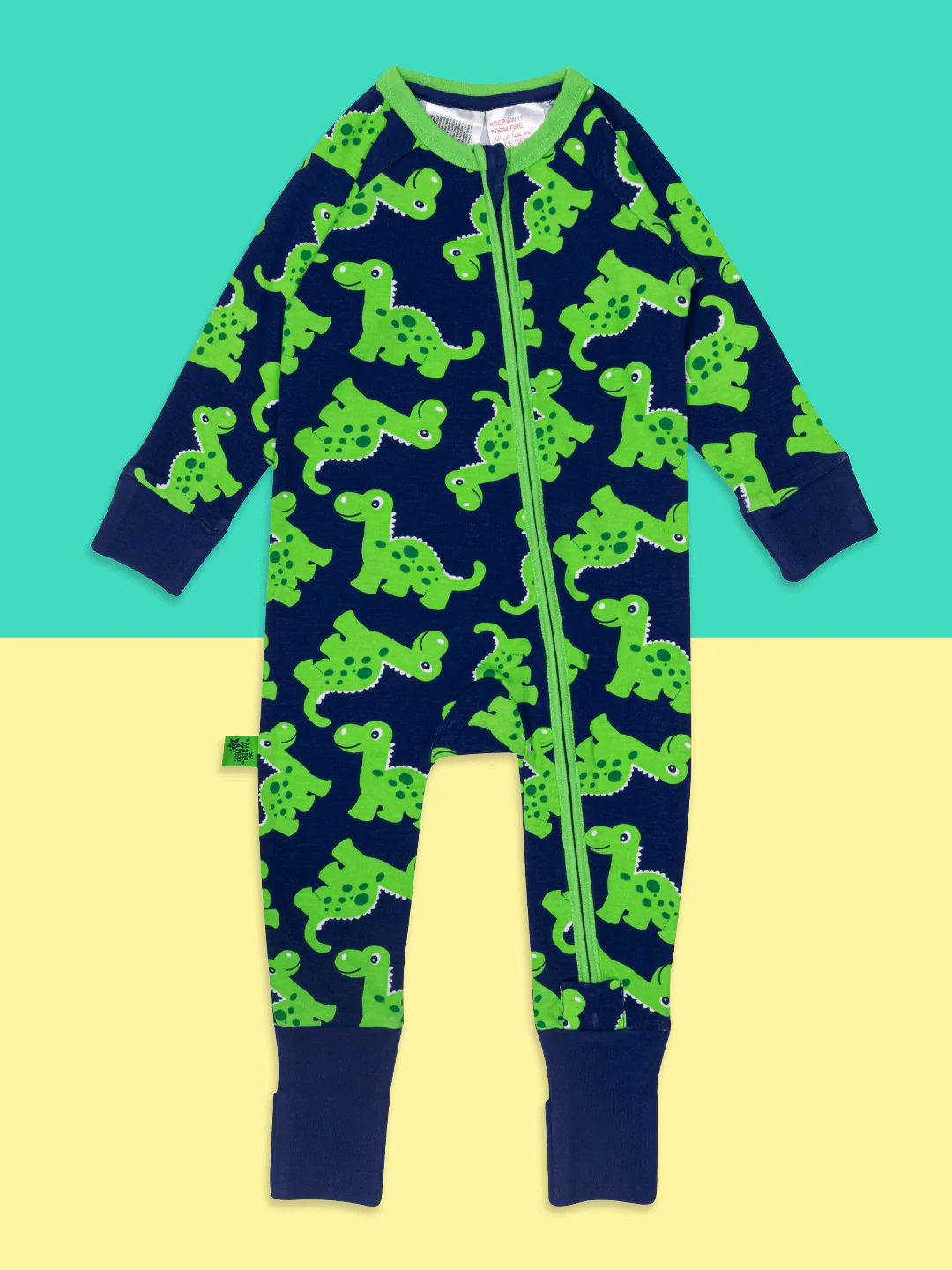 Maple the Dino Zip-Up Romper Playsuit - Image 7