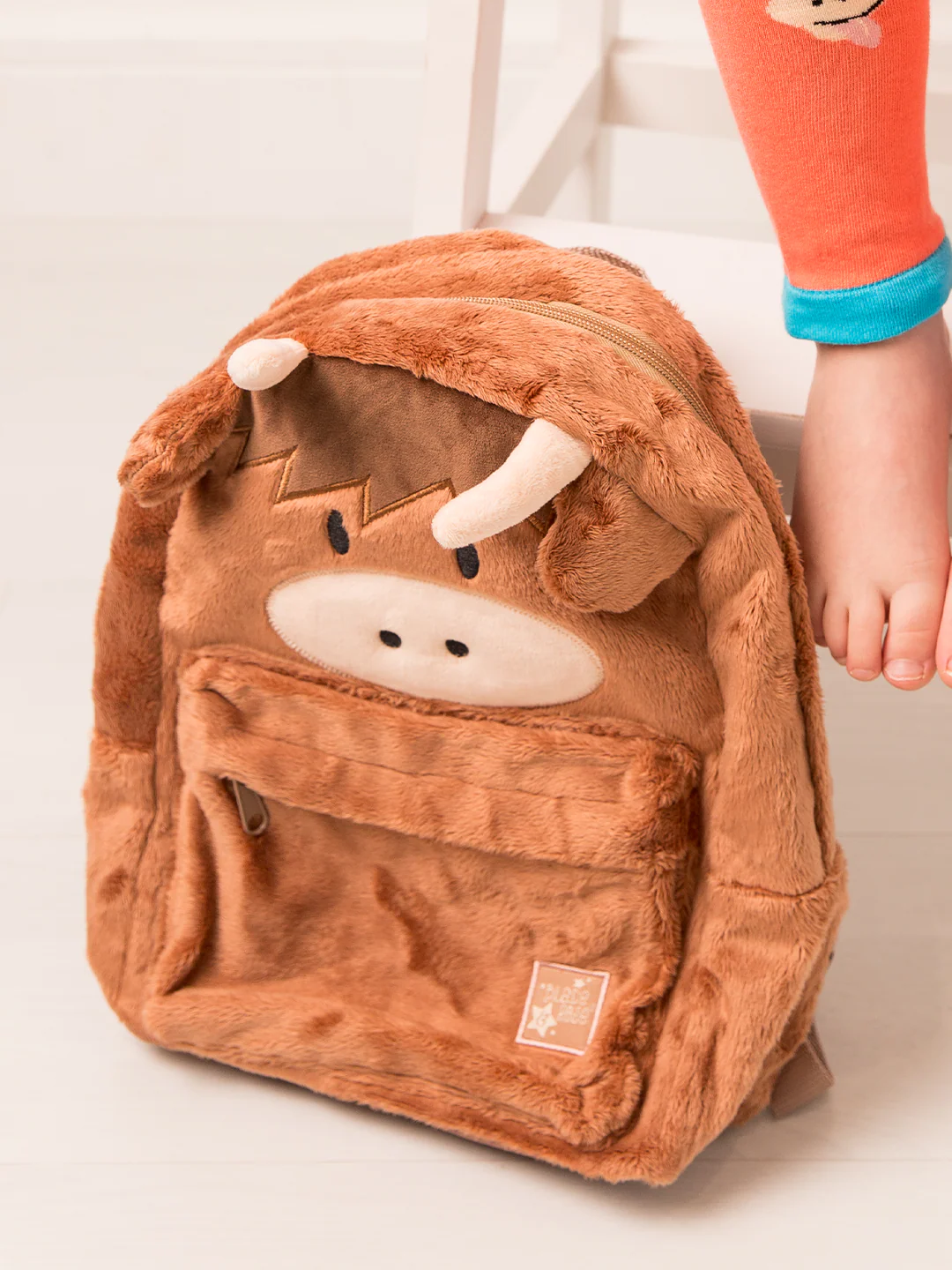 Neutral Highland Cow Rucksack - Image 2
