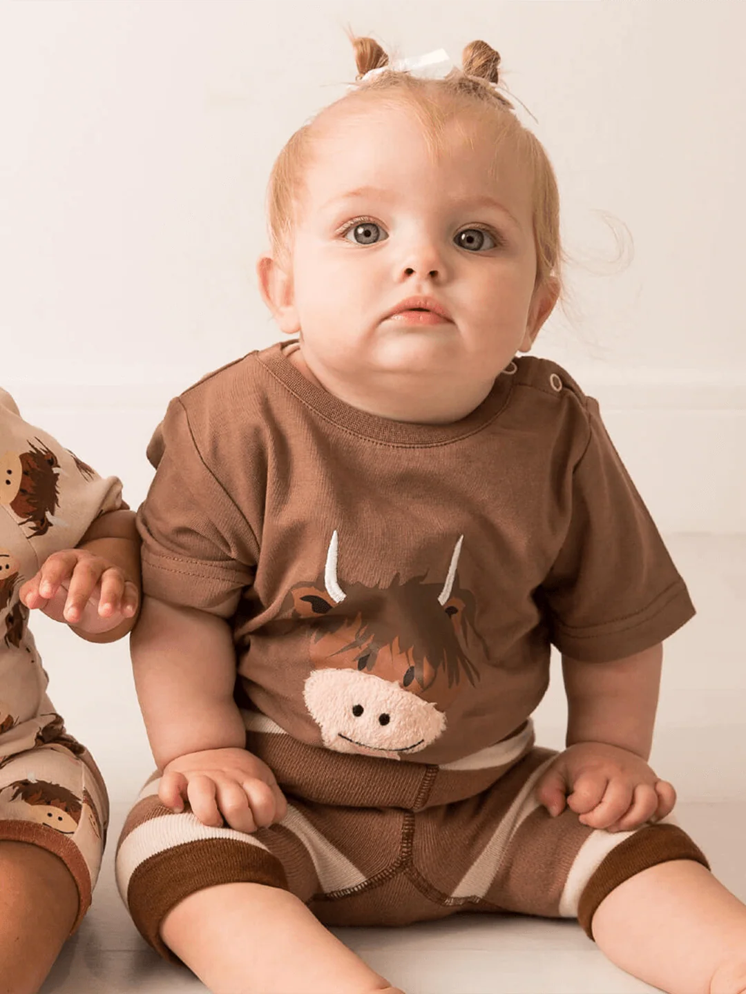 Neutral Highland Cow Tee - Image 4