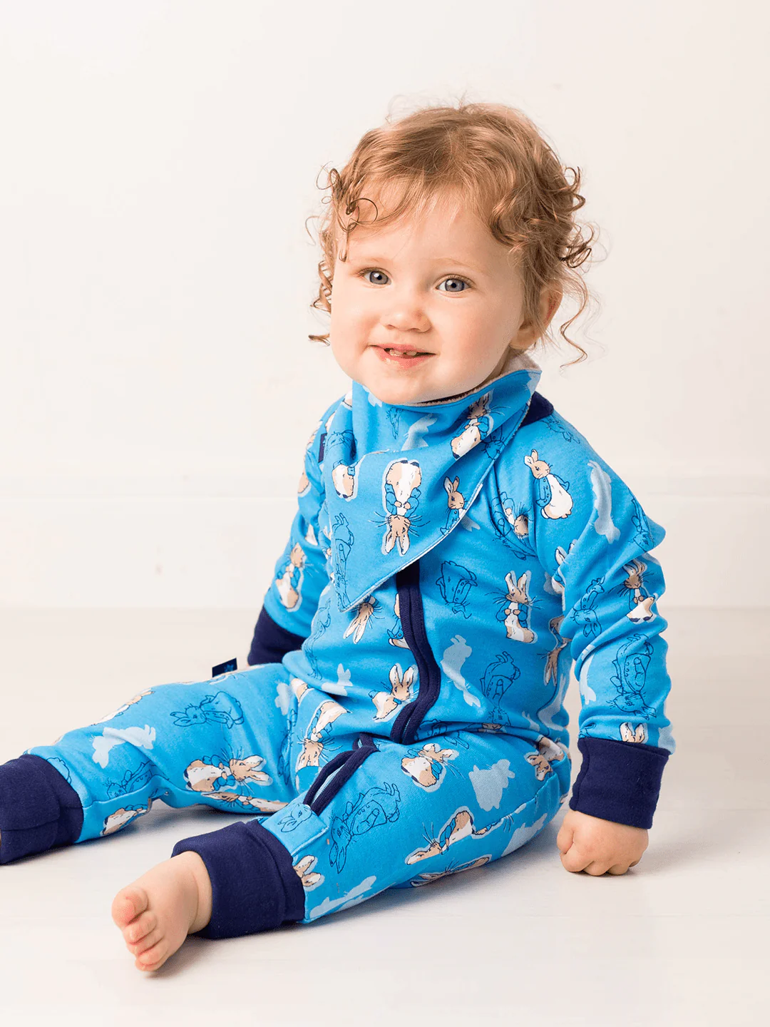Peter Rabbit Navy Bib - Image 4