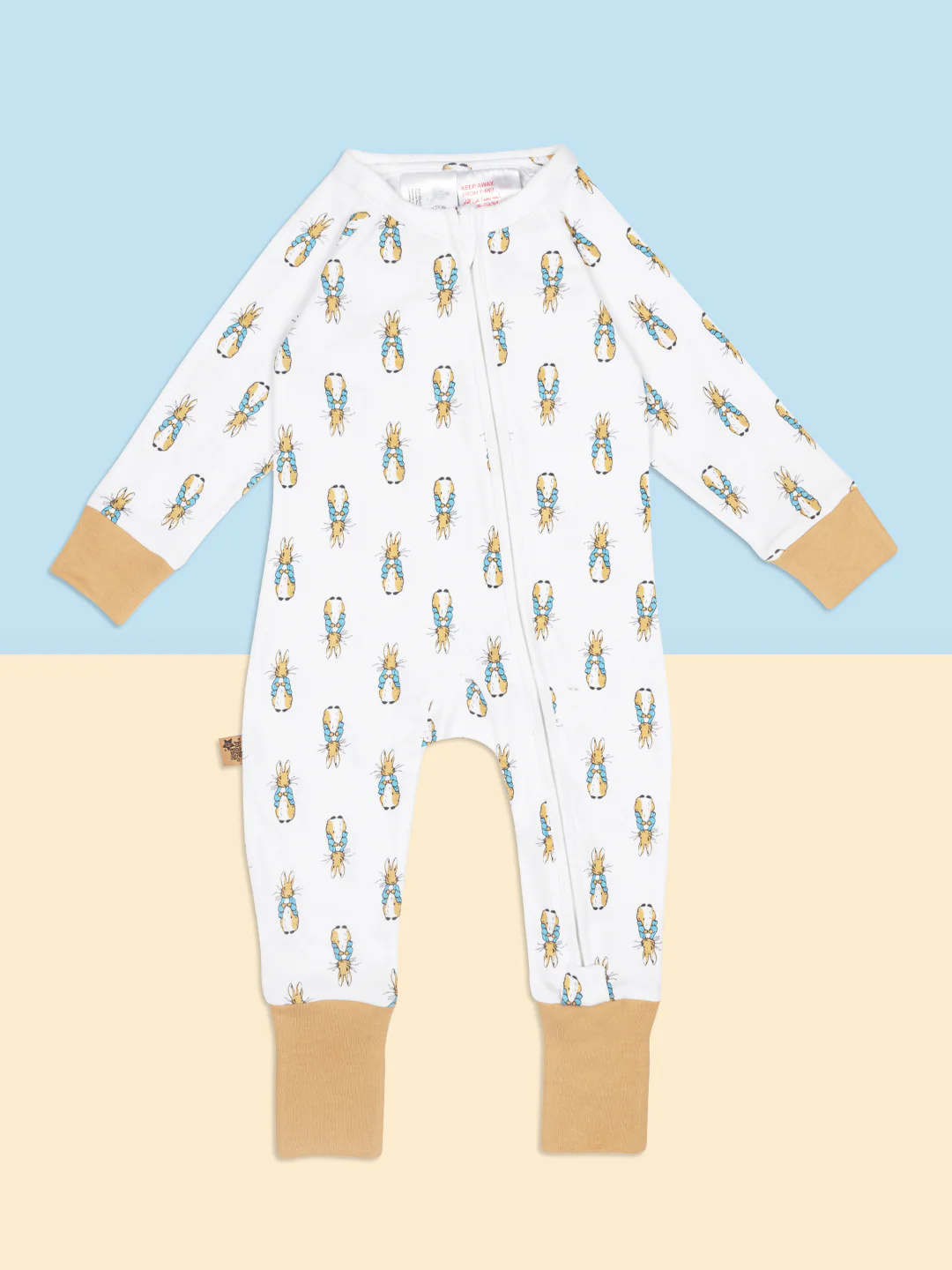 Peter Rabbit™ Neutral Romper Playsuit - Image 6