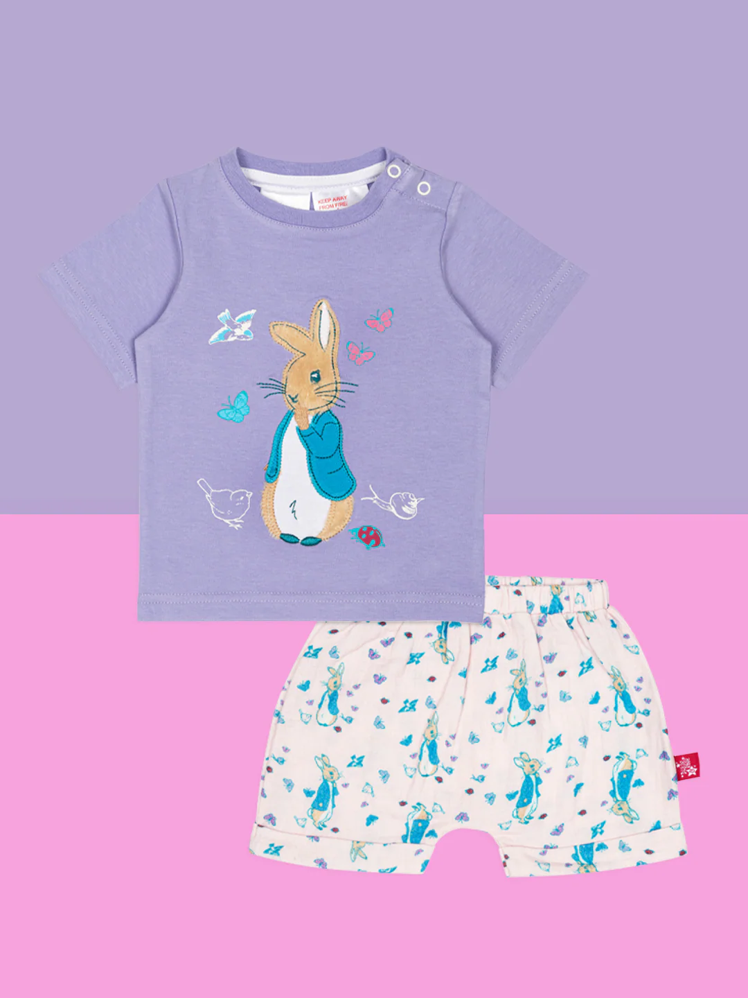 Peter Rabbit™ Love Summer Muslin Shorts - Image 2